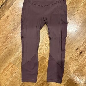 Lululemon maroon Leggings